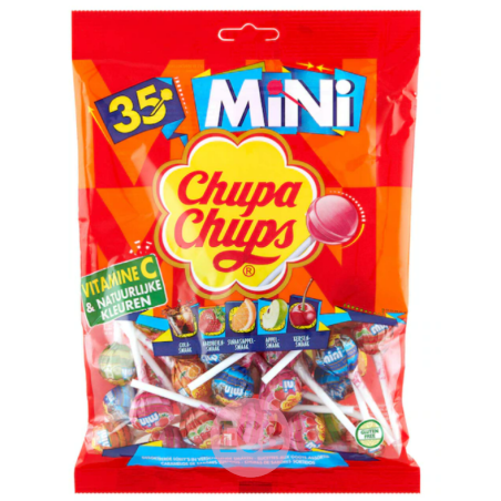Chupa-Chups Sucettes Mini 35 pcs 210g
