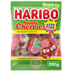 Haribo Bonbons Happy Cherries Fizz 200g
