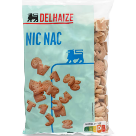 Delhaize Cookies Nic Nac 400 gr