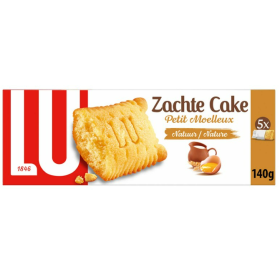 LU Small Soft Cakes Plain 140g