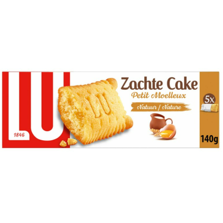 LU Small Soft Cakes Plain 140g