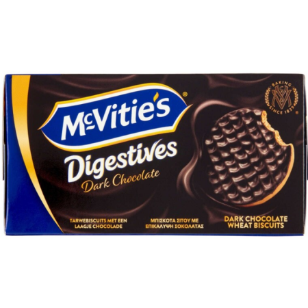 McVitie's Digestive Cookies Chocolate Black 200 gr