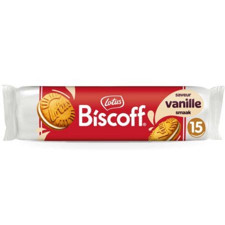 Lotus Biscoff Speculoos illed Vanilla Flavor 150g
