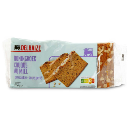 Delhaize Cookie Honey Pearl Sugar 500g