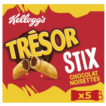 Kellogg's Tresor  Stix Chocolate Hazelnut 5 x 20.5g