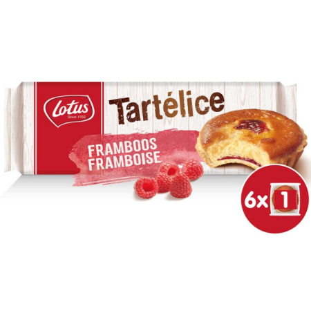 Lotus Pastry artélice Raspberry 345g