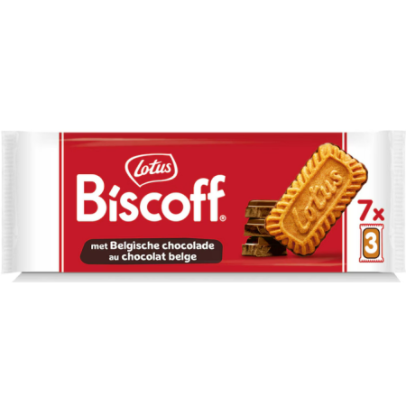 Lotus Biscoff Speculoos Chocolate Snack 154g