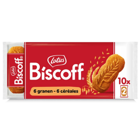 Lotus Biscoff Speculoos 6 Grains Snack Pack 250g