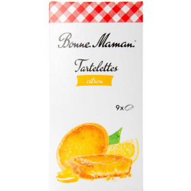 Bonne Maman Biscuit Tartlet Lemon 125g