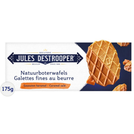 Jules Destrooper Biscuits Salted Carame Butter 175g