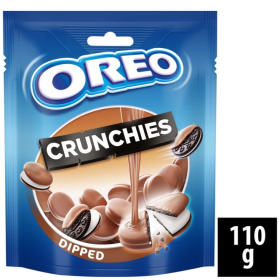 Oreo Cookies Crunchies Milk Chocolate Flavor 110g
