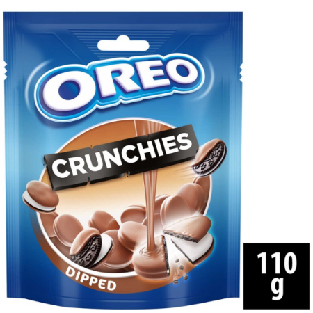 Oreo Cookies Crunchies Milk Chocolate Flavor 110g