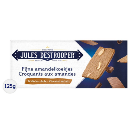 Jules Destrooper Almond Crunch Chocolate 125g