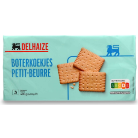 Delhaize Biscuits Petit Beurre 2 x 200g