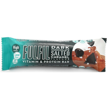Fulfil Dark Chocolate Salted Caramel 55g