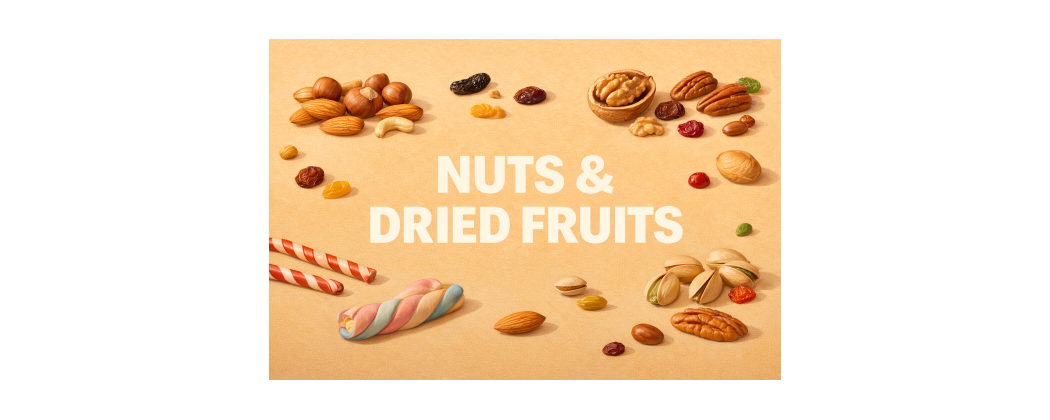 Nuts & Dried Fruits – Healthy & Gourmet Snacks Online