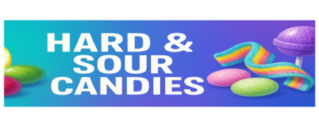 Enjoy a curated selection of premium European hard candies.